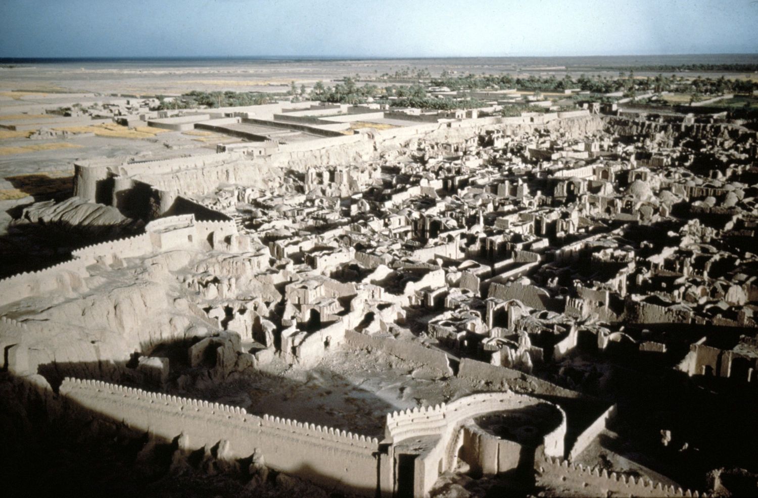 Ruins of the city as viewed from the top of Arg (Citadel).