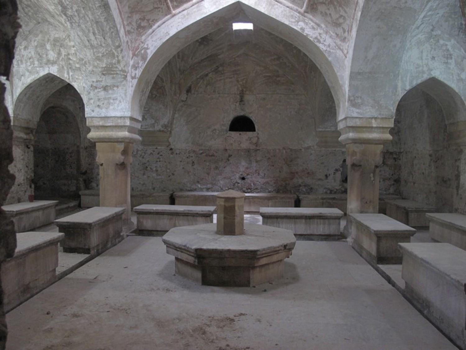 Before regeneration Agha Mikayil Bathhouse (Hammam) (XVIII century)