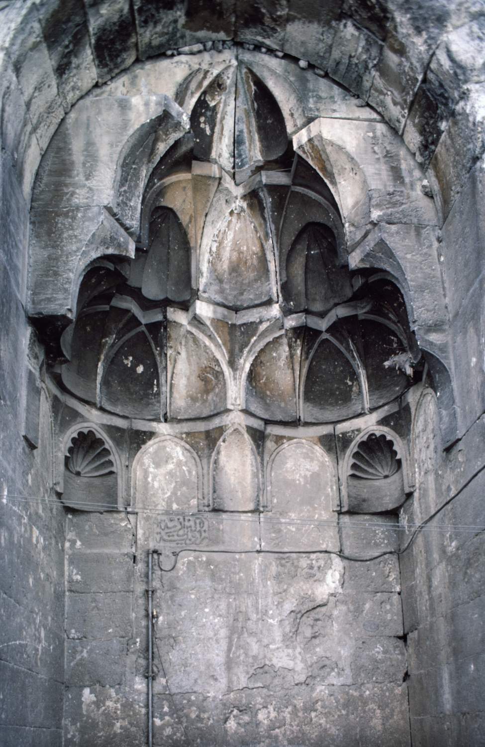 View of muqarnas portal.
