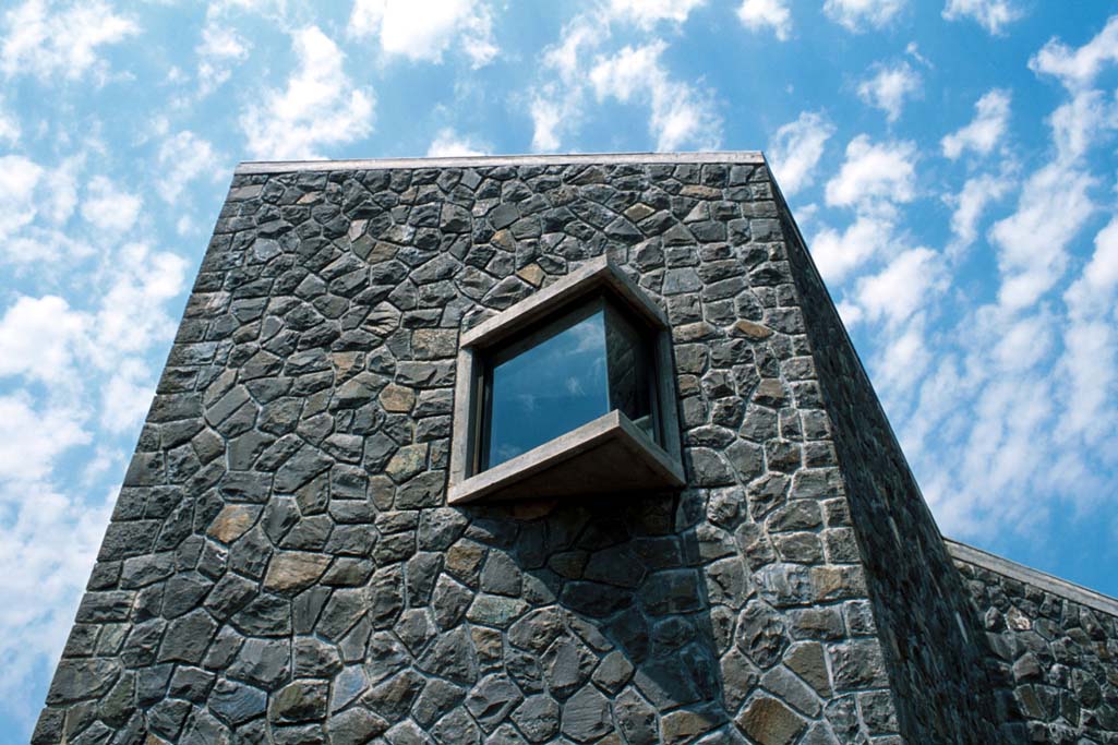 <p>Administration tower-glass window detail</p>