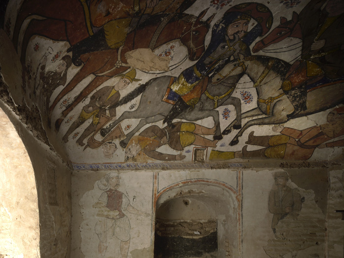 Posteen Doz House - Mural on ceiling