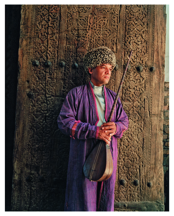 Portrait of Shuhrat Razzaqov at the Kunya-Ark
