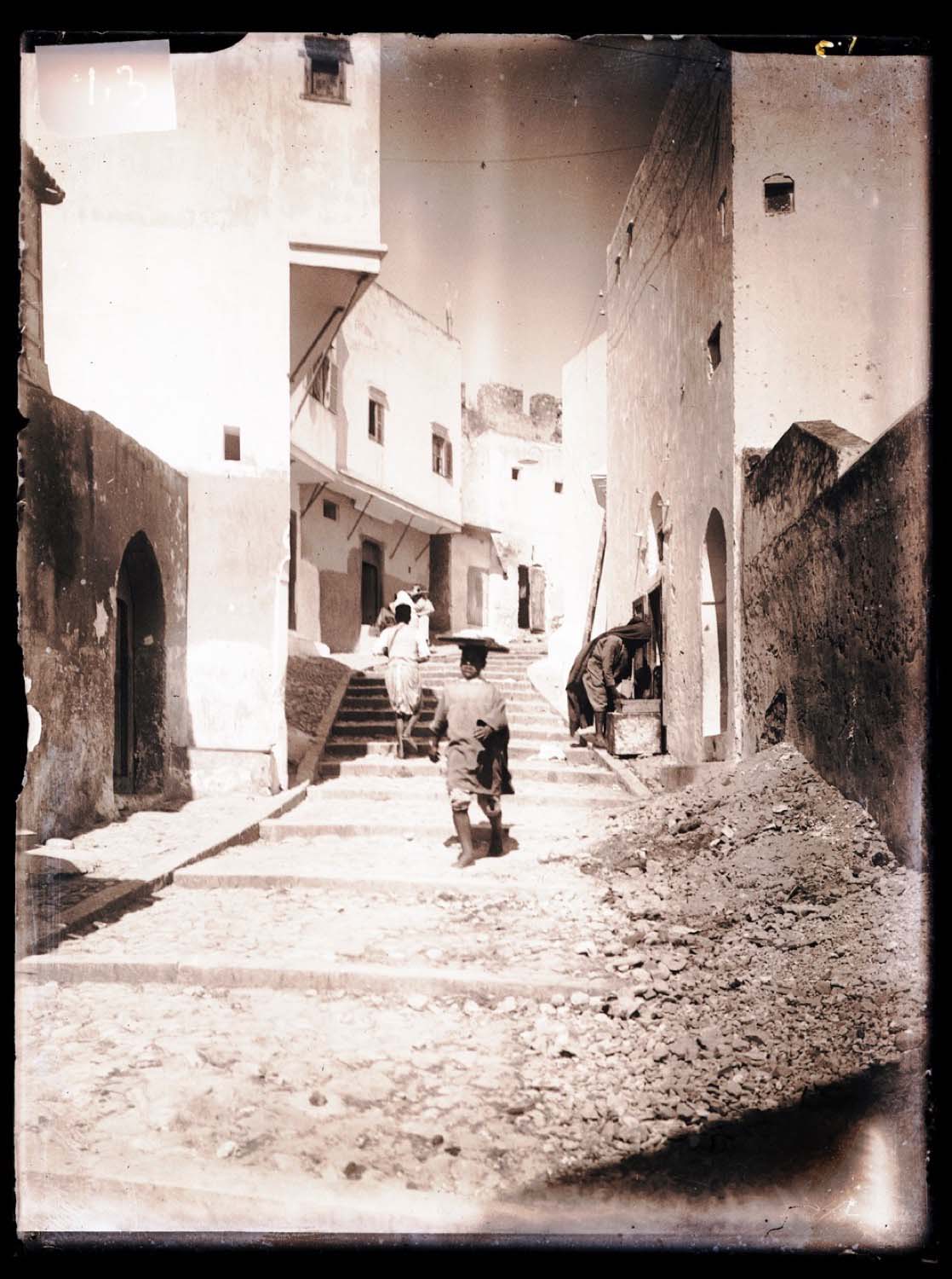 Tangier Medina - Rue Amrah descending from Bab Haha to the square