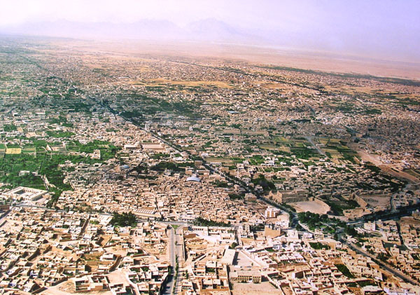General view of Meybod city