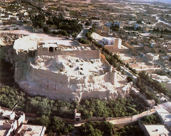 Narin citadel with surrounding wall