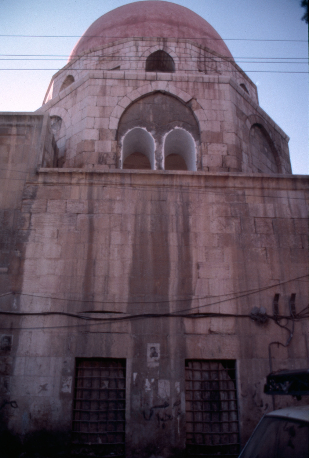Exterior view facade towards dome
