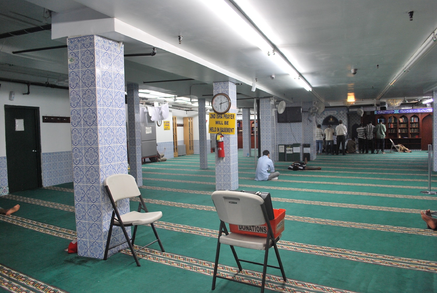 General view of prayer hall