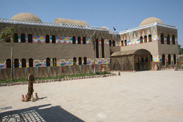 Main elevation of Nubian Cultural Centre