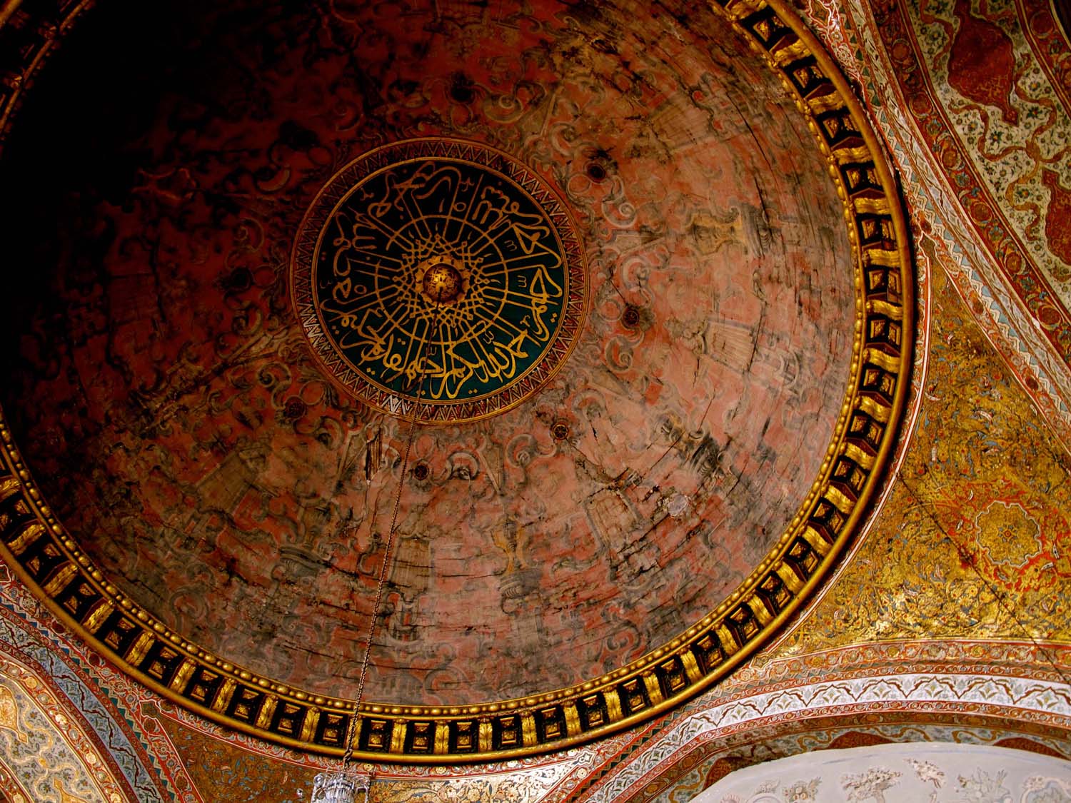 Dome Detail - The Throne Room (Harem - Topkapi Palace)