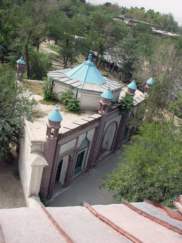 Mosque seen from above