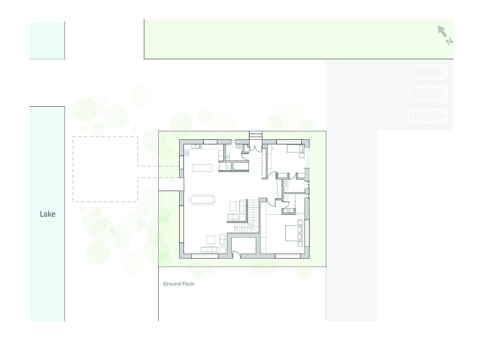 Villa Mehrshahr - <p>Ground floor plan</p>