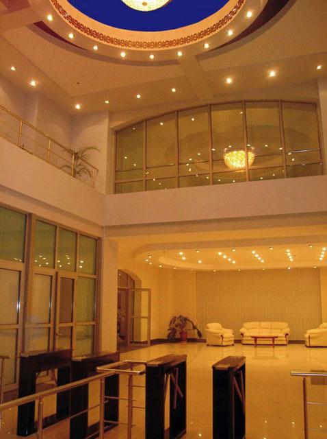 Interior: a lobby