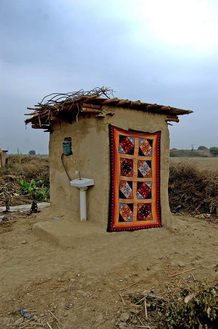 Eco-toilet built at various villages in Sindh 