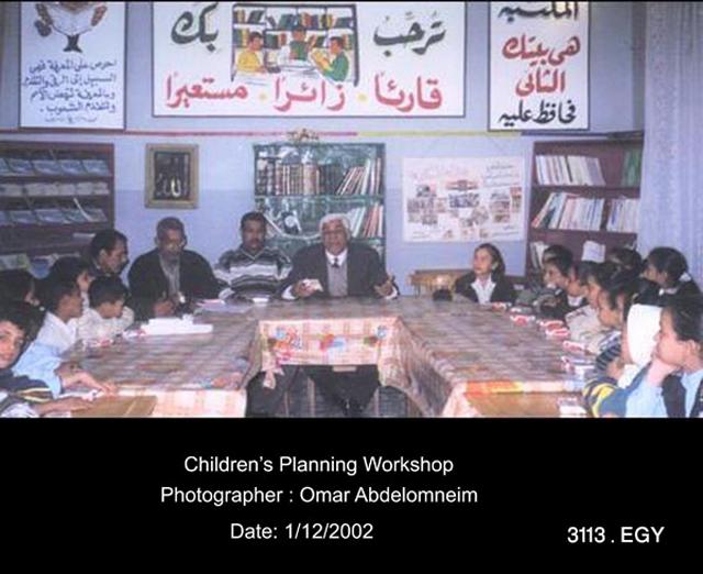 Manshiet Nasser Participatory Urban Development - Children's planning workshop