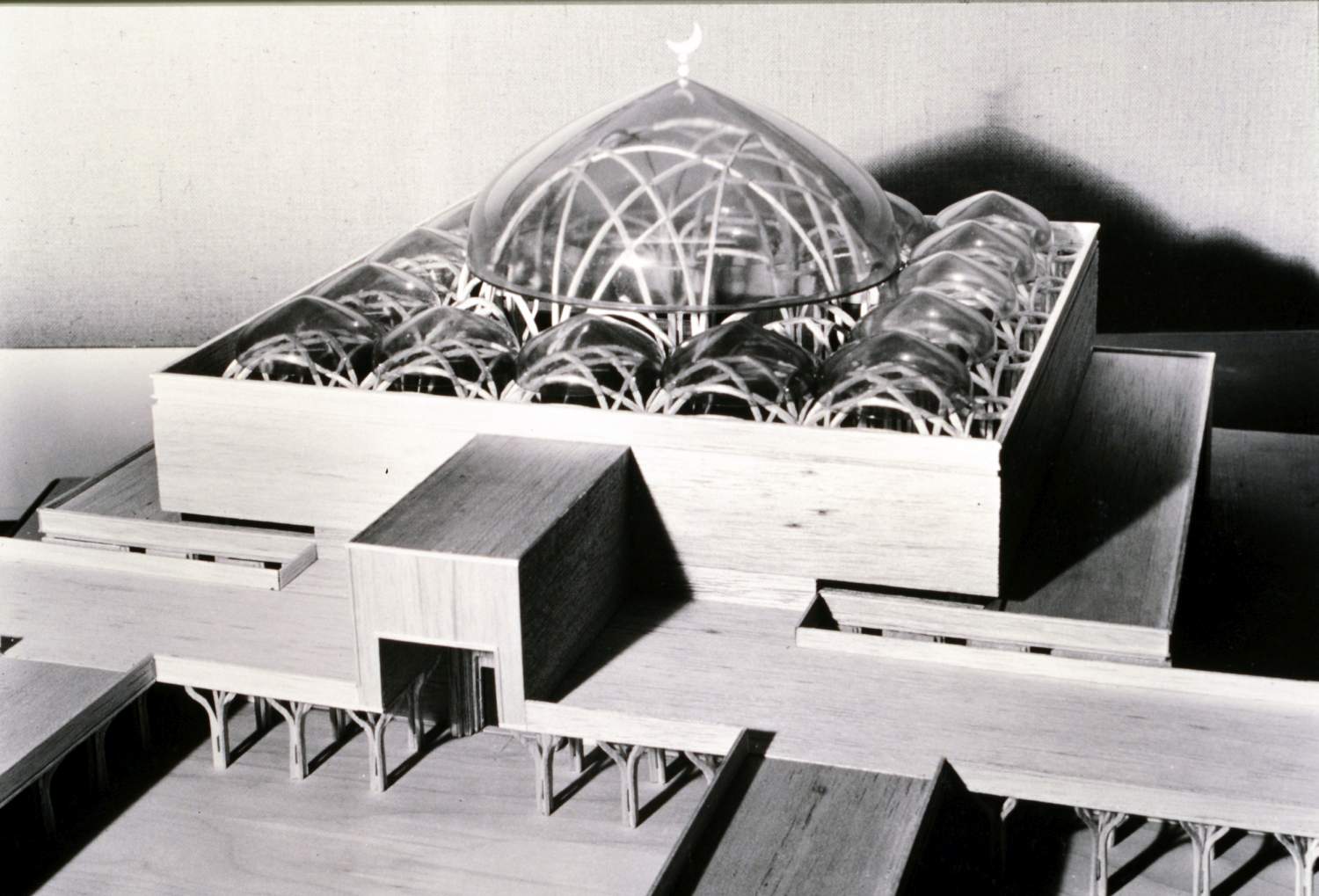 <p>View of architectural model</p>