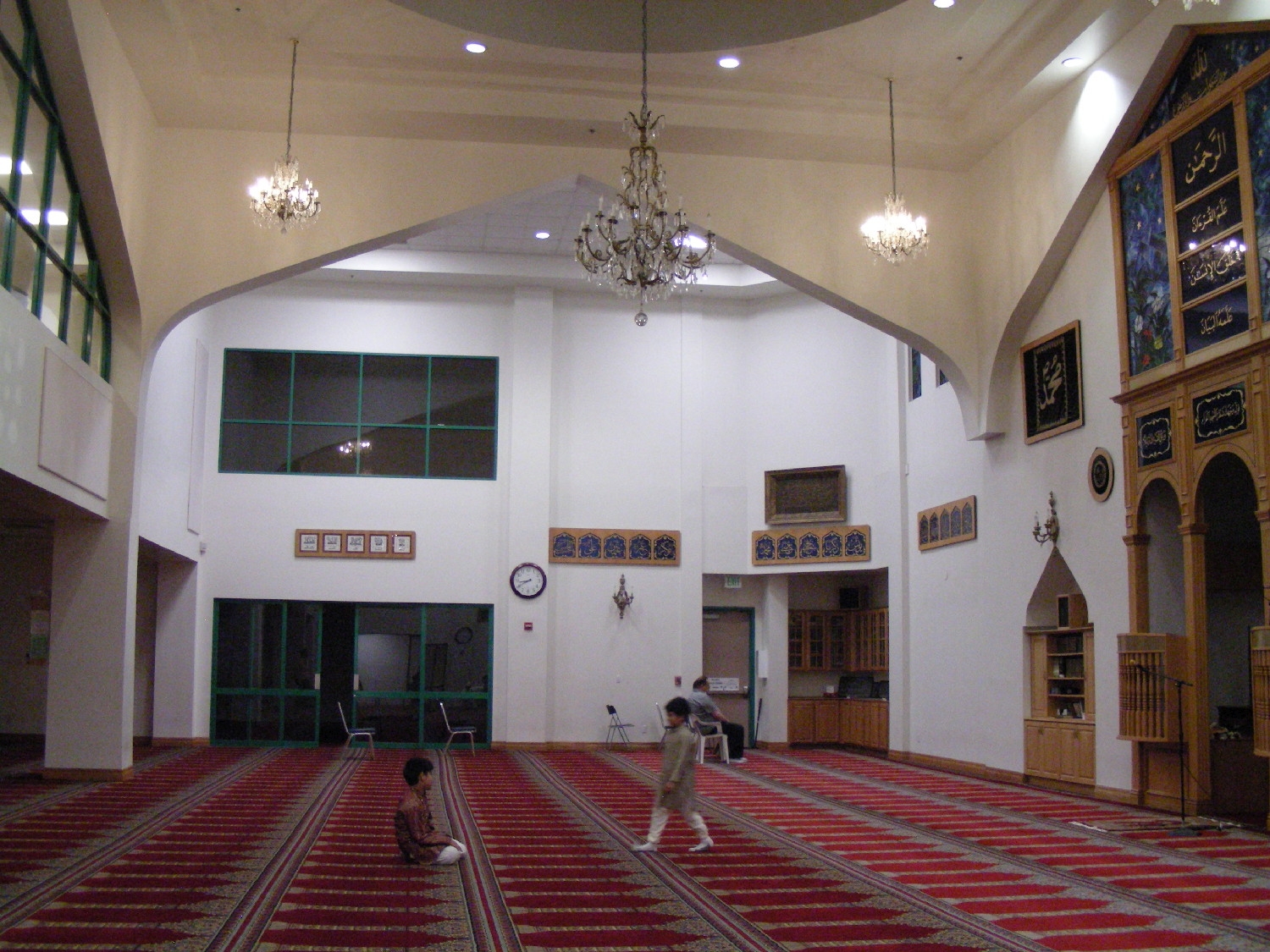 Islamic Society of Orange County - Prayer hall