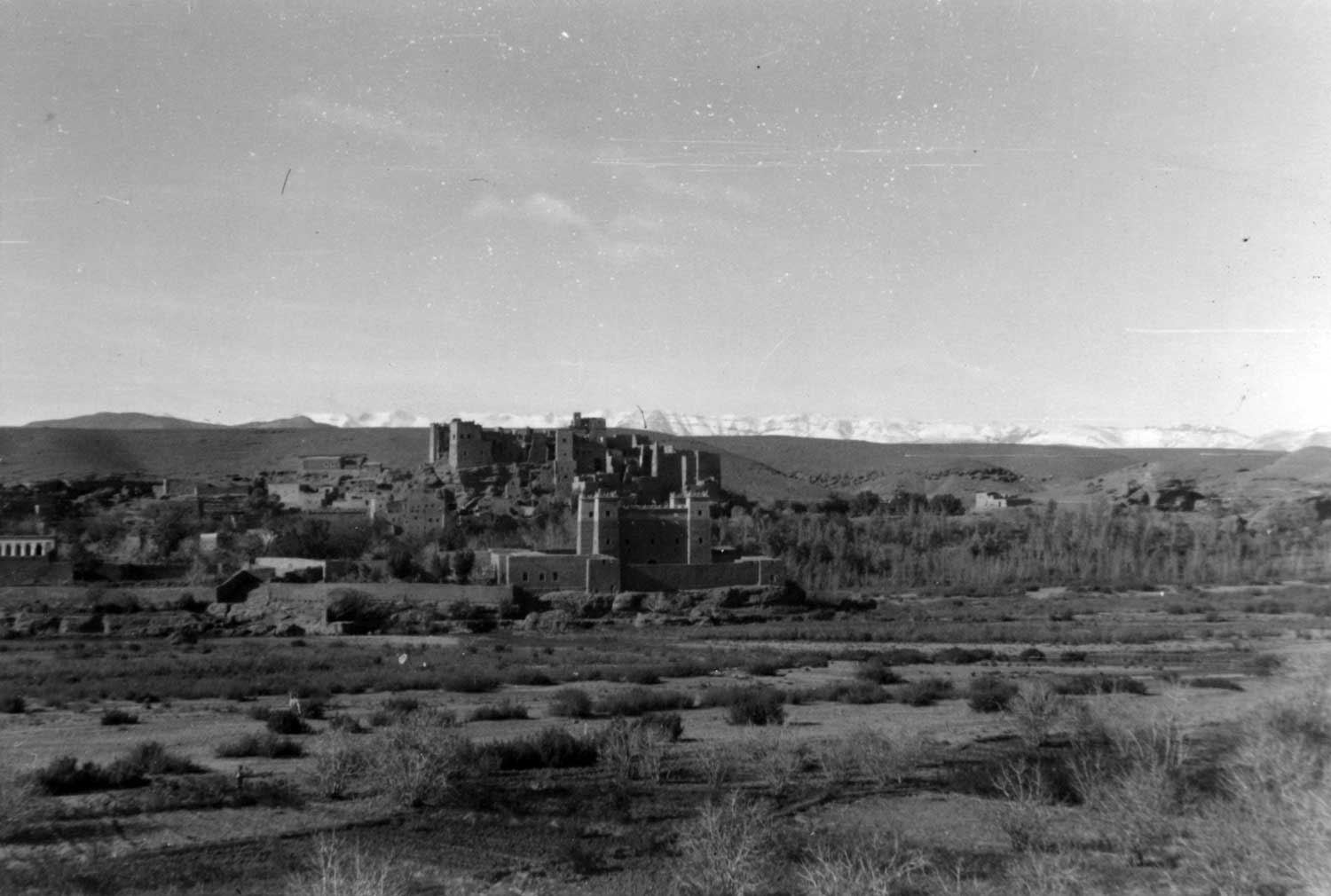 View of Ksar Aït Benhaddou 