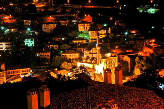 Night view of Safranbolu