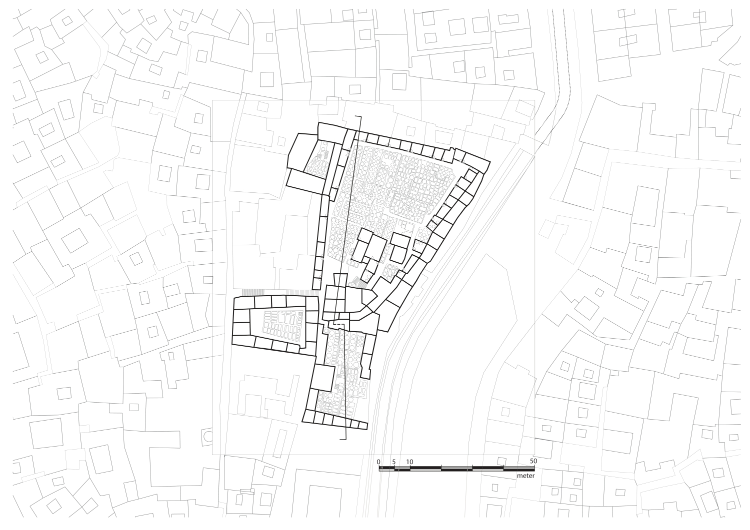 Plan of the tannery