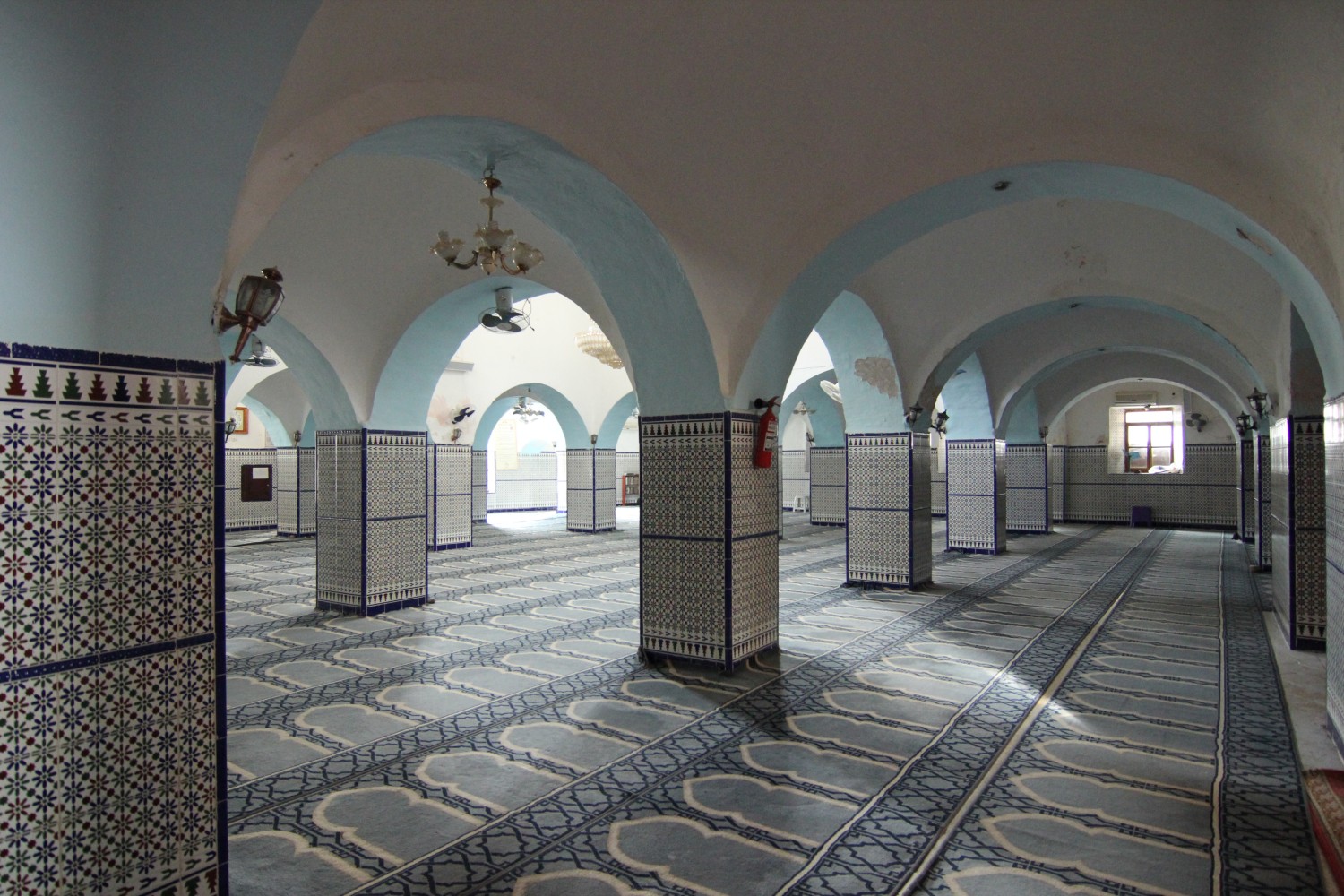 View of the prayer hall