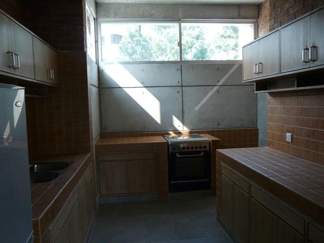 View of the kitchen with daylight