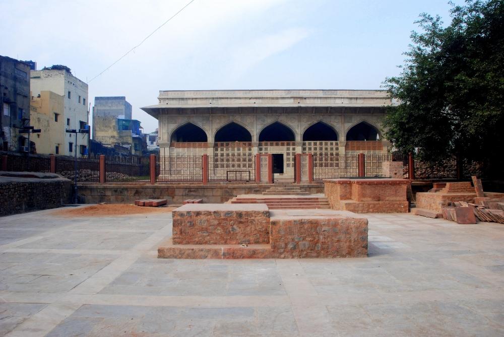 Chaunsath Khambha, exterior view after restoration