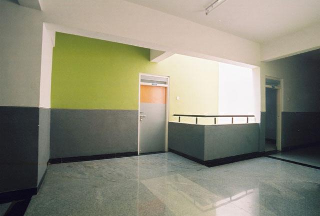 Hostel corridor