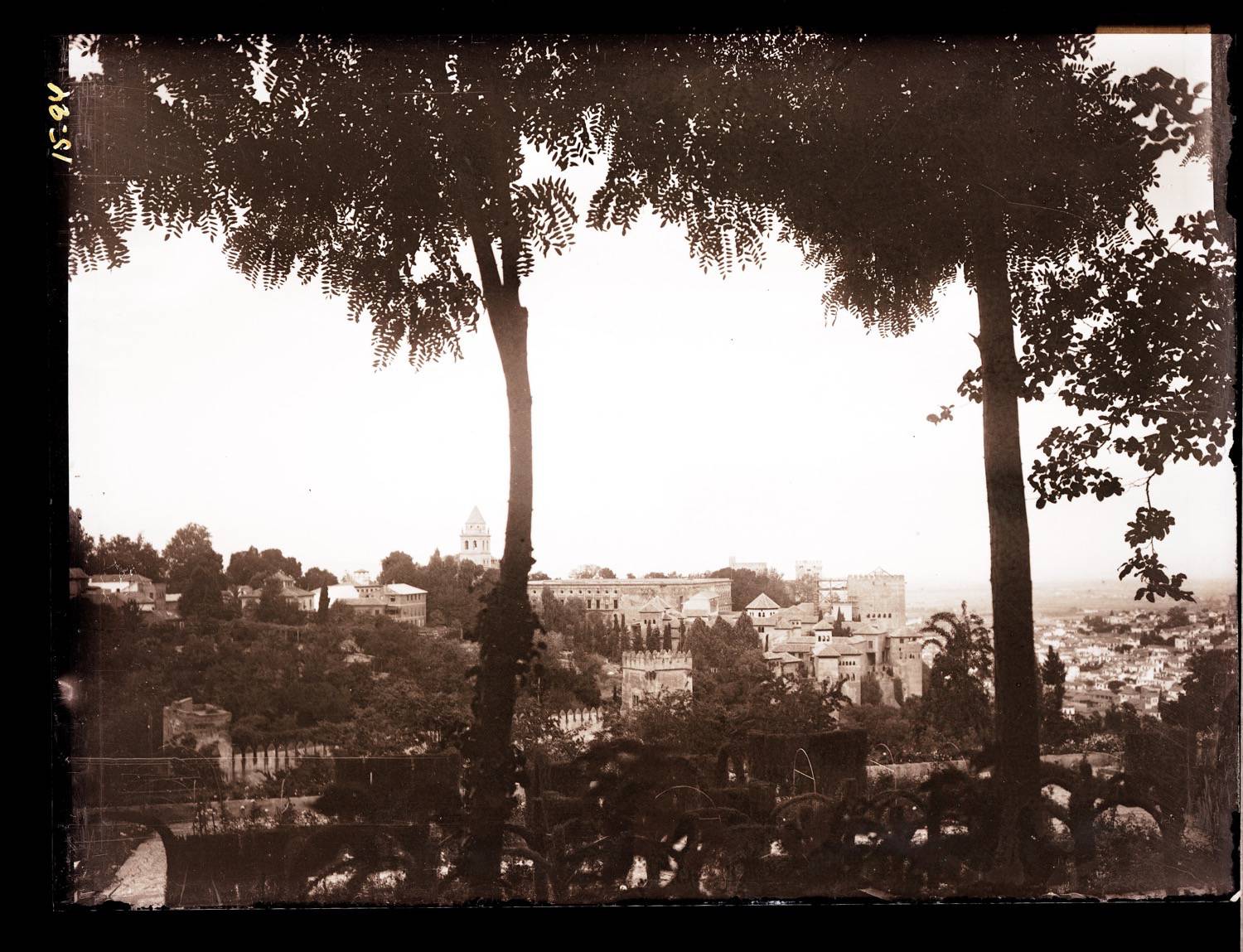 View of Granada toward the Alhambra