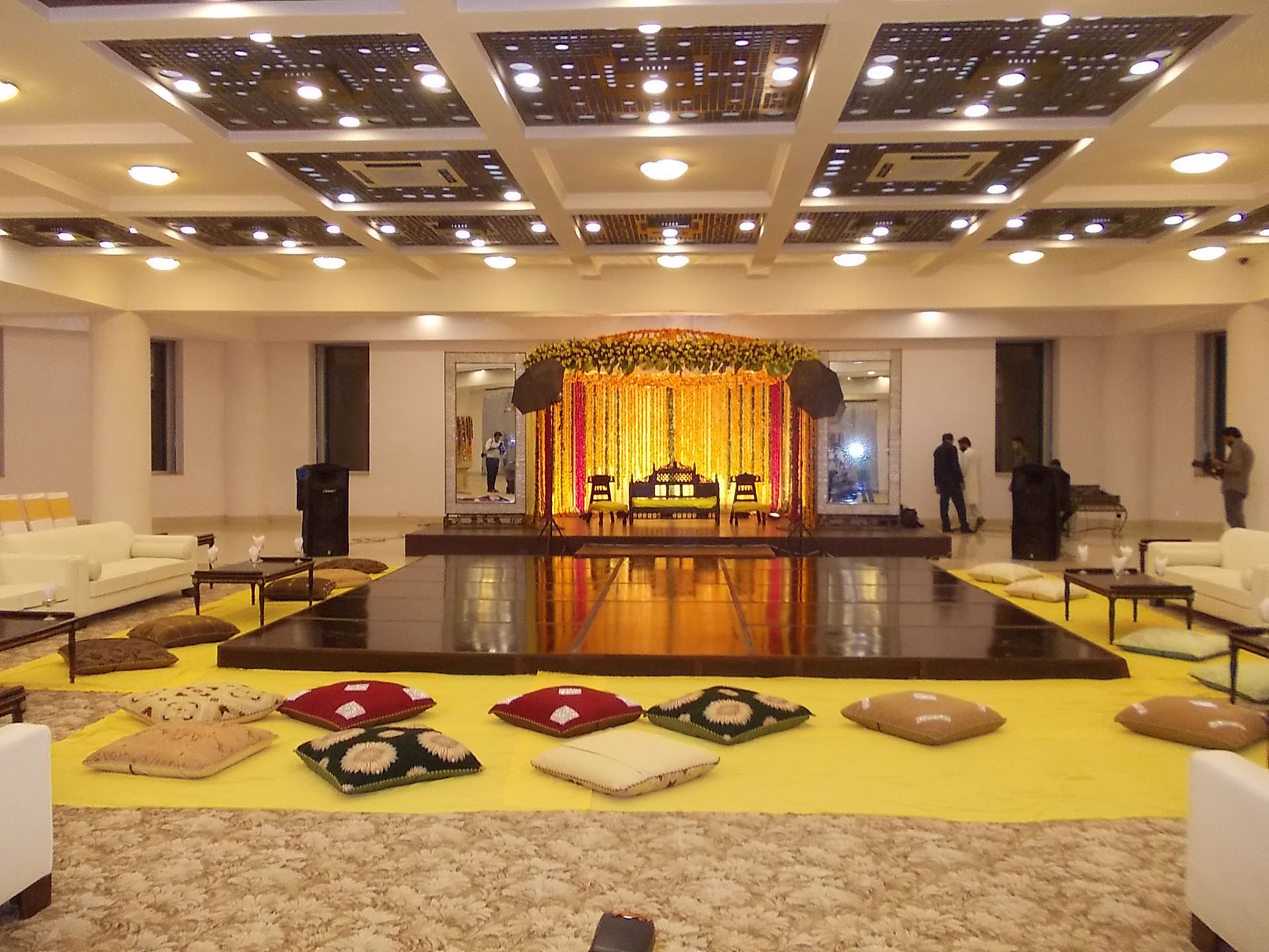 <p>In an exclusive residential area of Lahore, the centre provides facilities for social gatherings and political functions for the community residents.&nbsp;</p>