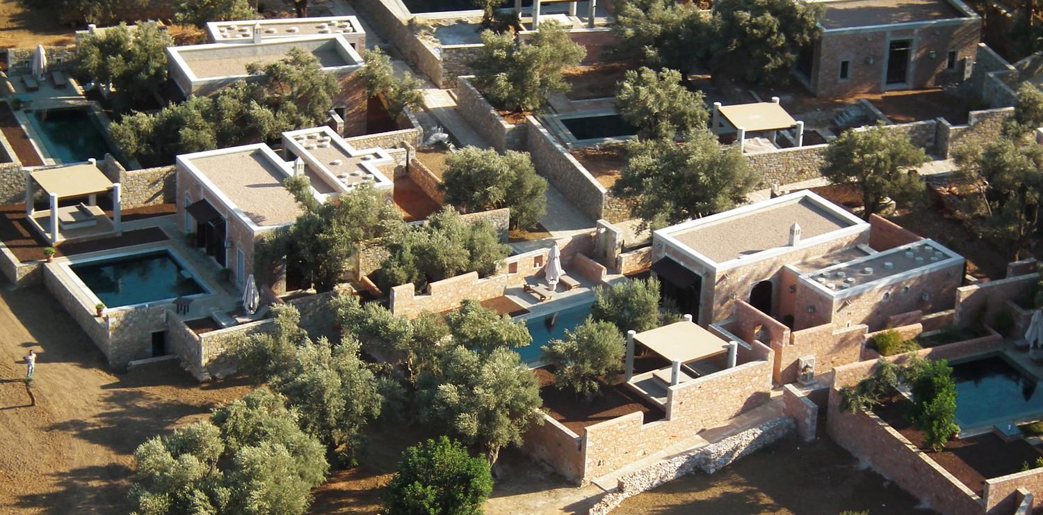 Aerial view of guest room