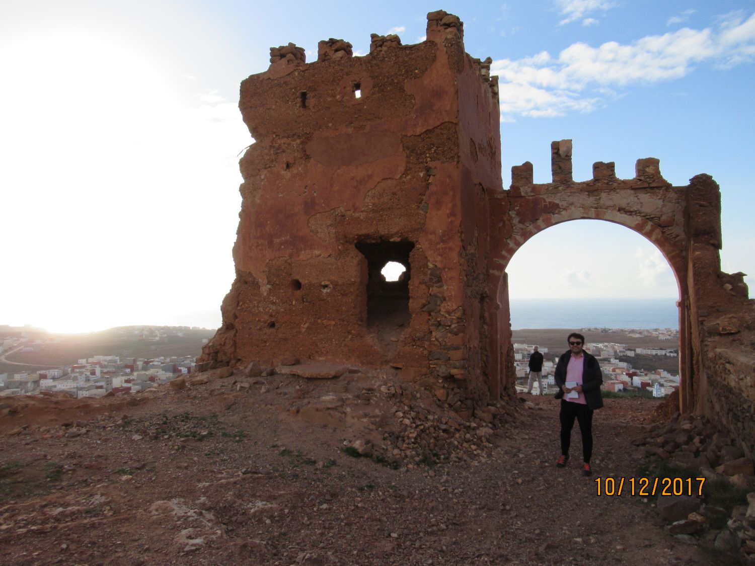 Agadir of Mirleft - View of city from gate.