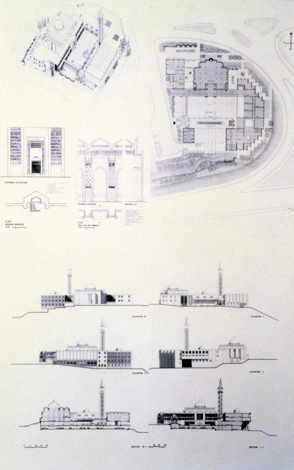 <p>Plans, elevations, sections, and overhead view</p>