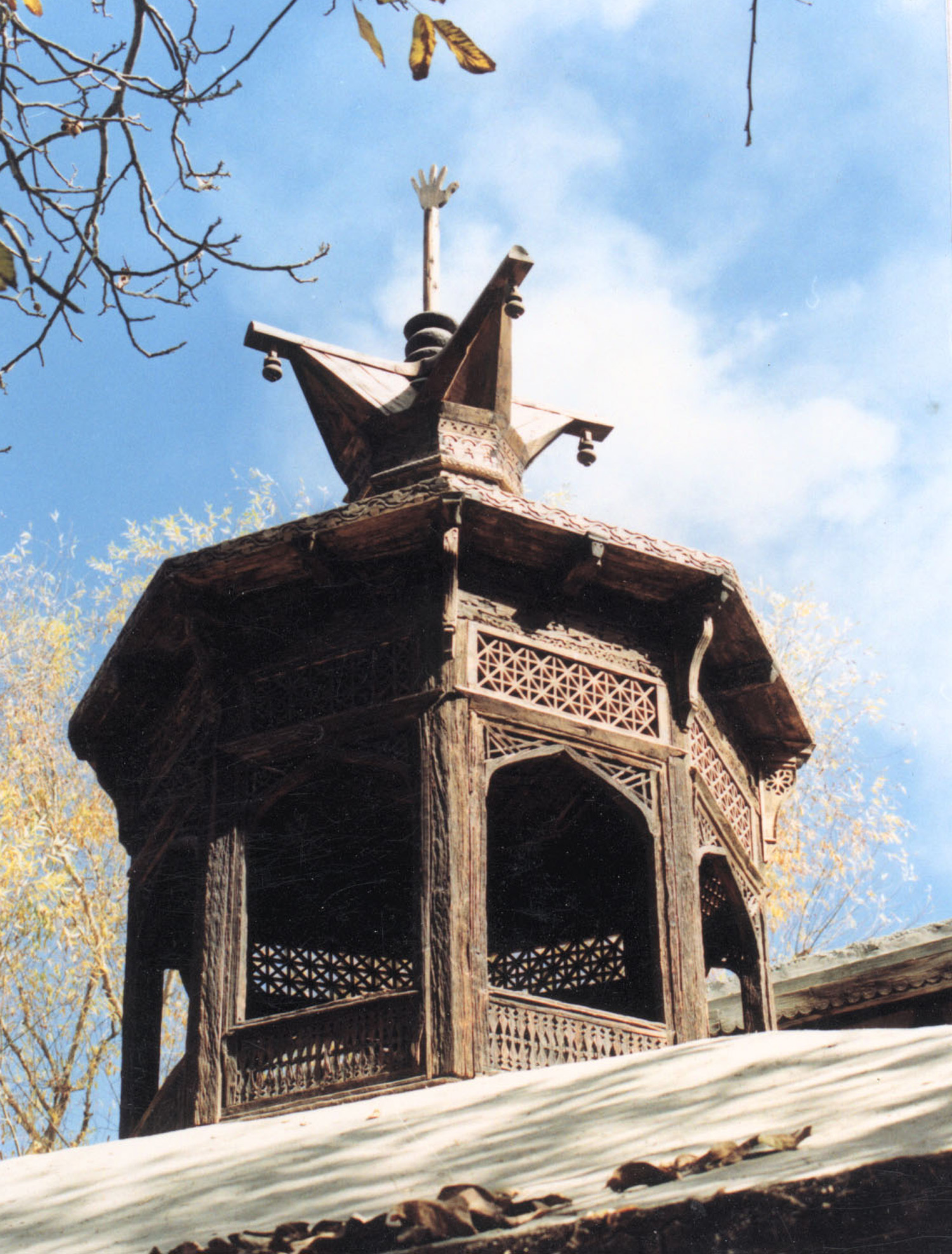 Astana Syed Mir Muhammad Restoration - The roof top tower after restoration