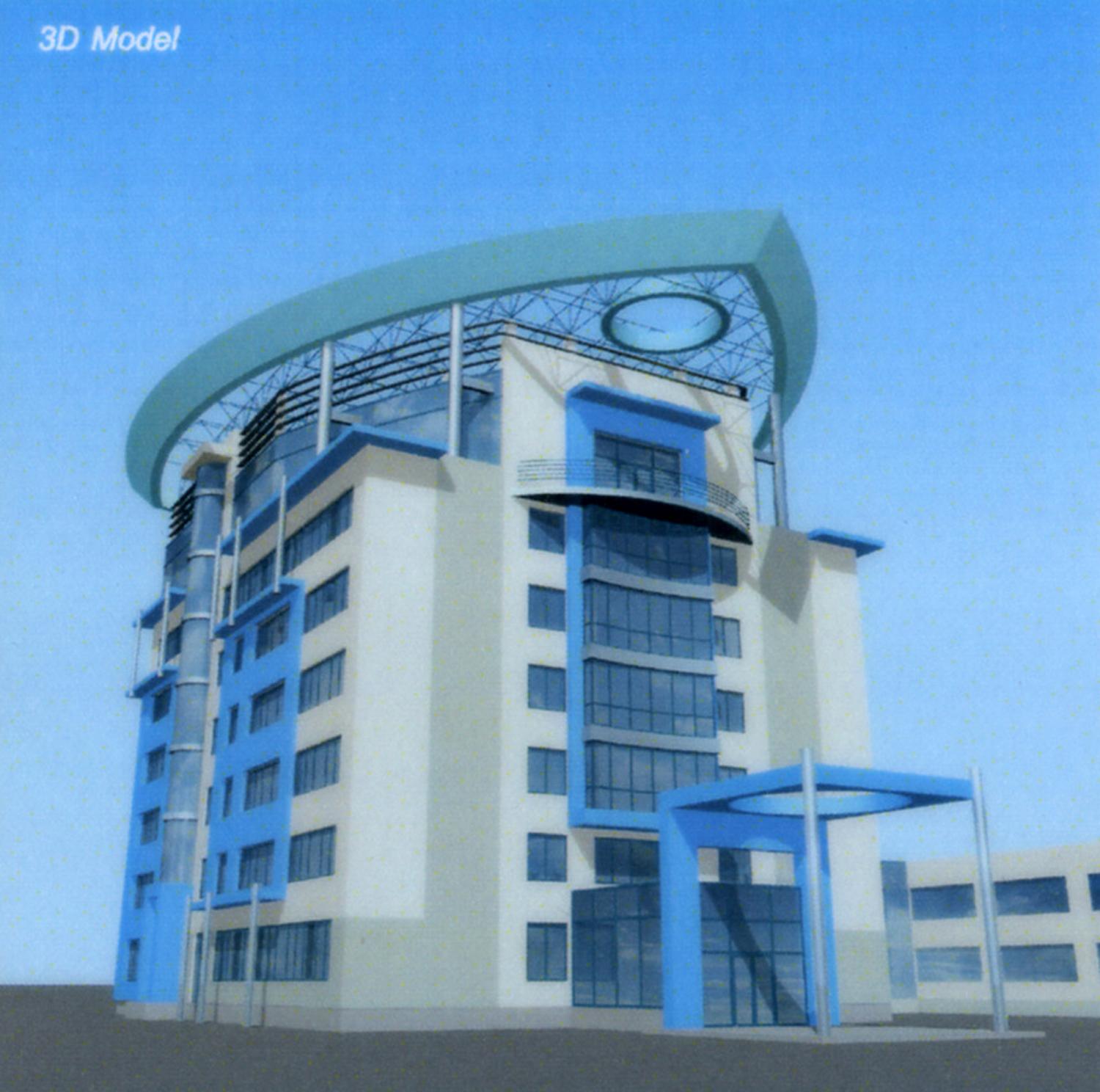 Alabuga Economic Zone - 3D model