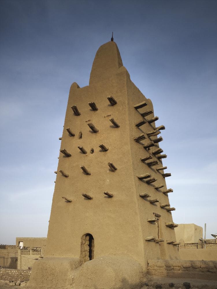 Minaret after restoration