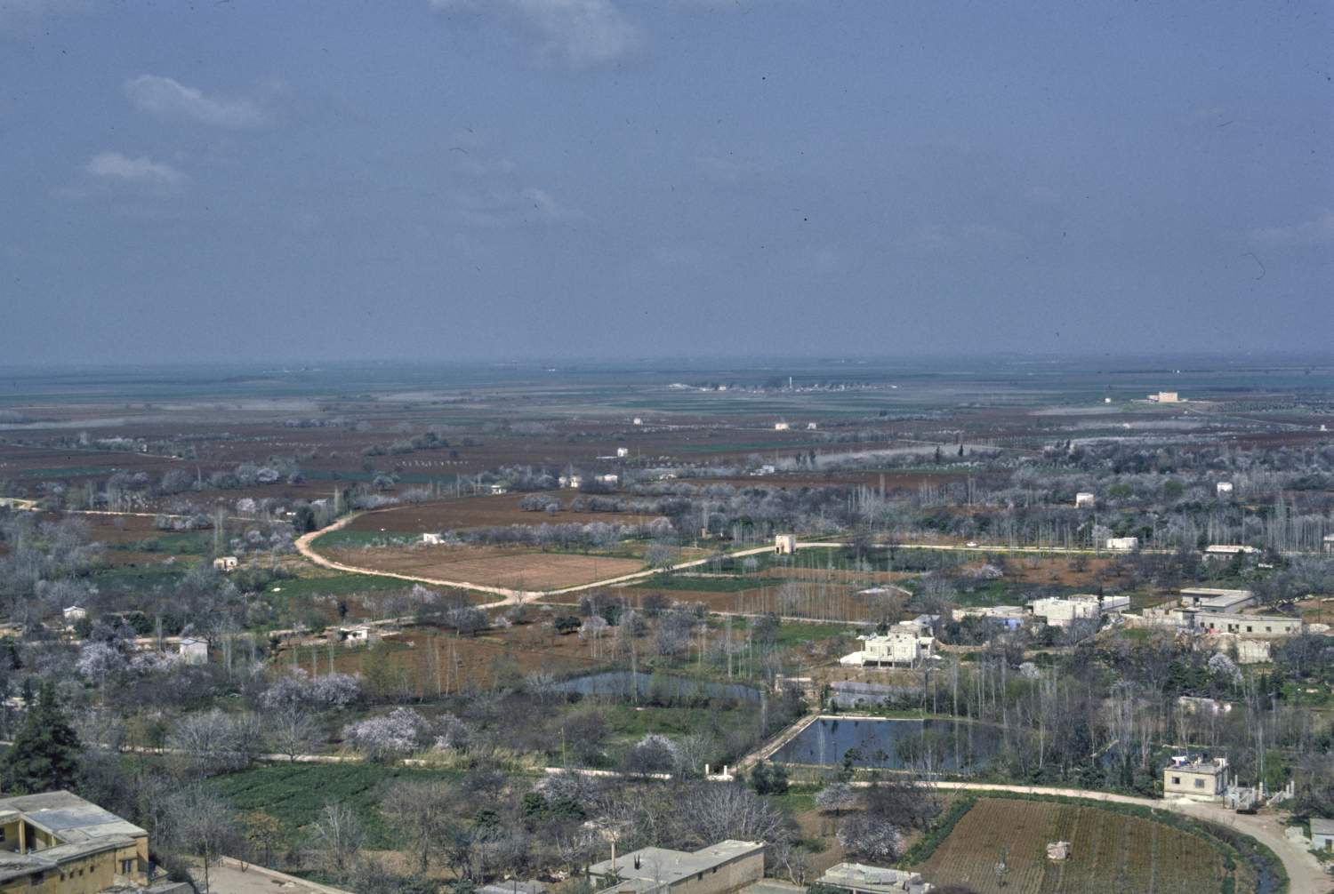 View of valley near the town of Harim (Haram) in northwestern Syria near Turkish border.