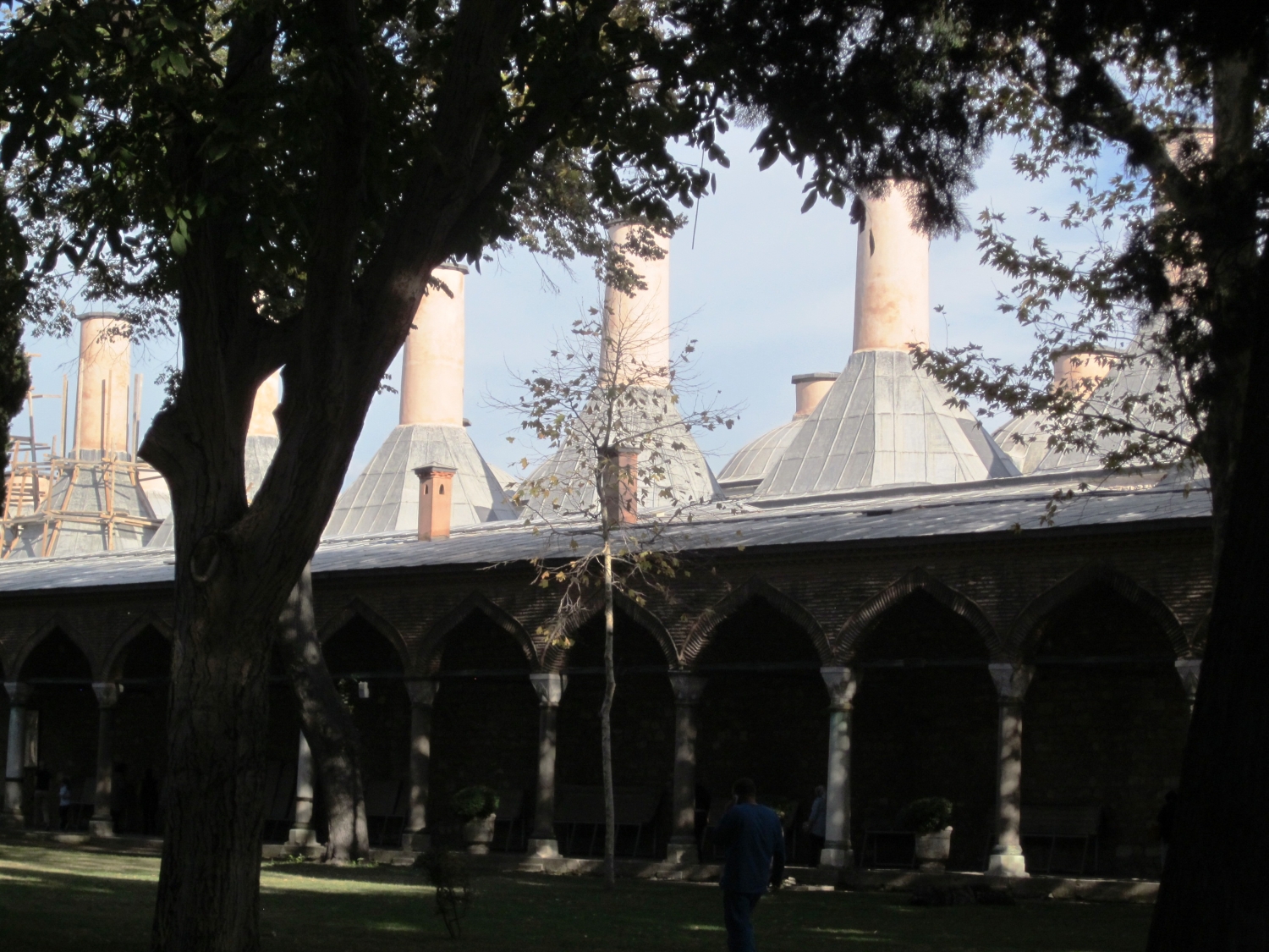 Royal Kitchens - Chimneys of the palace kitchens, seen from the Second Court