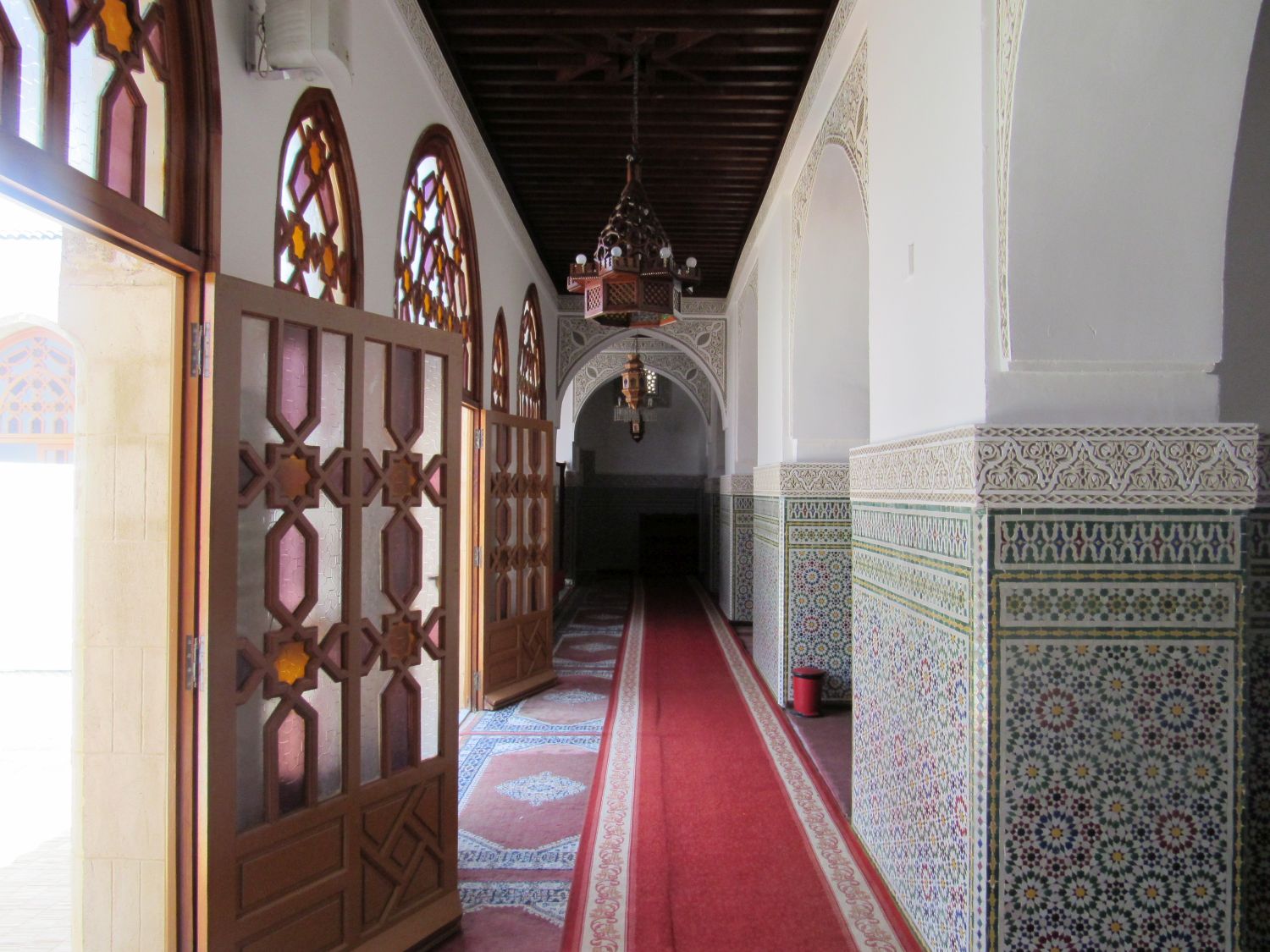 Interior view, hallway.