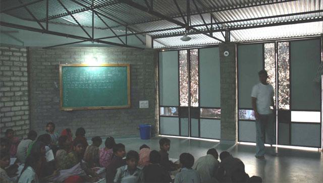 Typical use of space as classroom