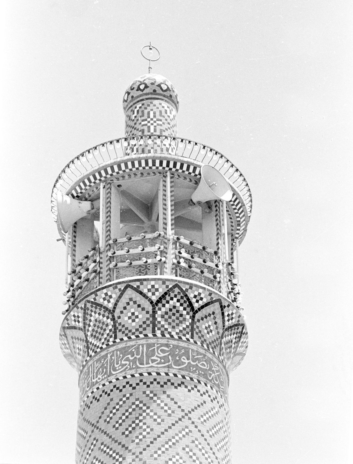 Top of minaret.