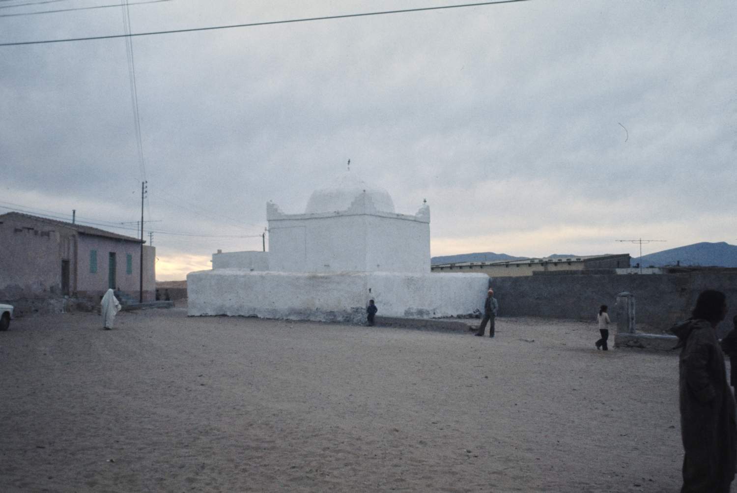 View toward the tomb of Sidi Boutkhil