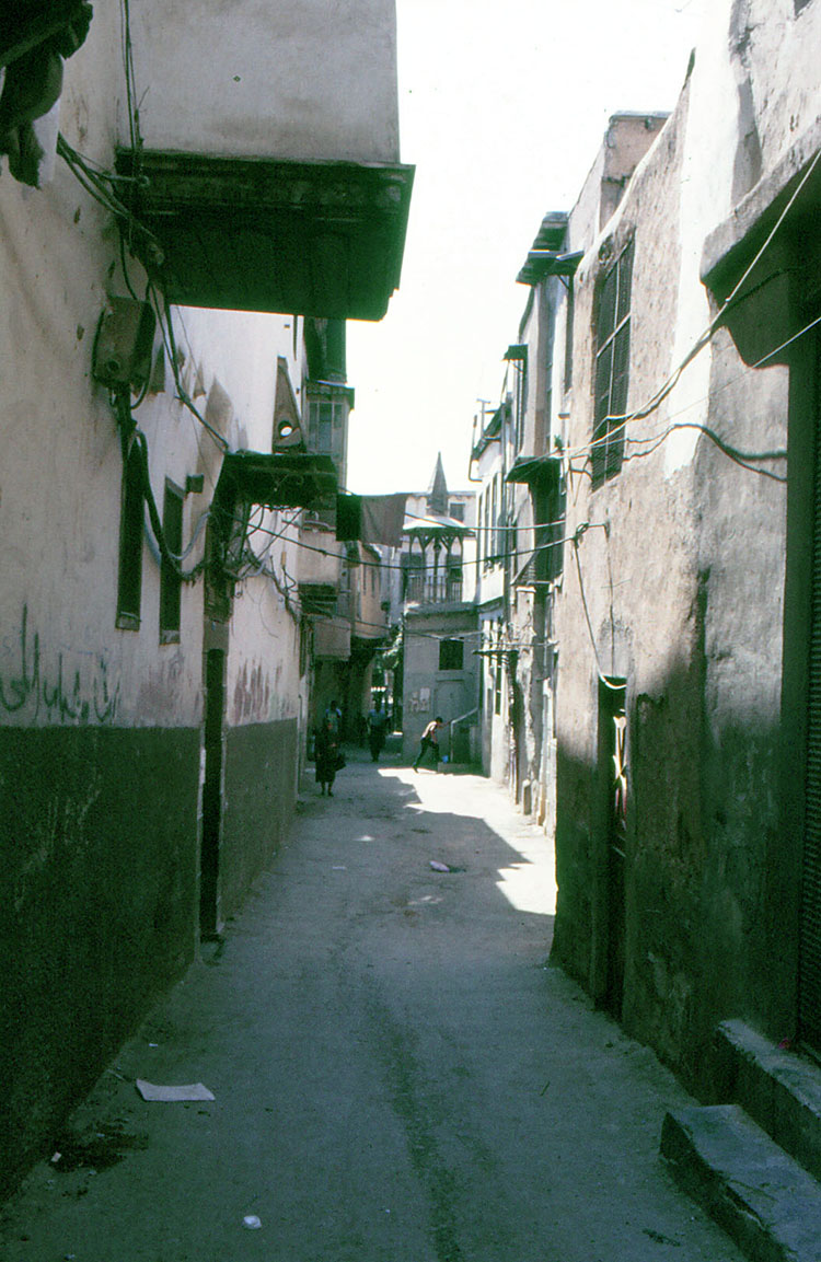 Typical Damascus streetscape