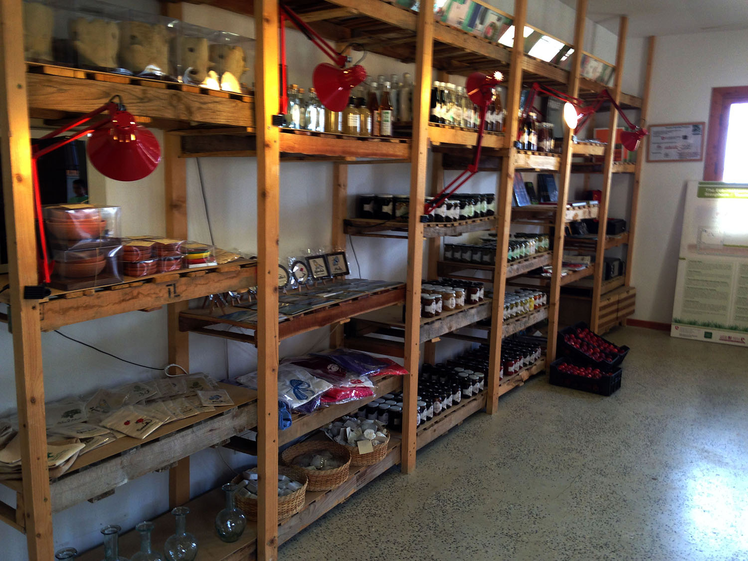 Rural products and Handicrafts display 