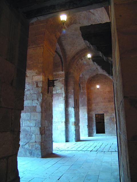 Vaulted area in ground floor