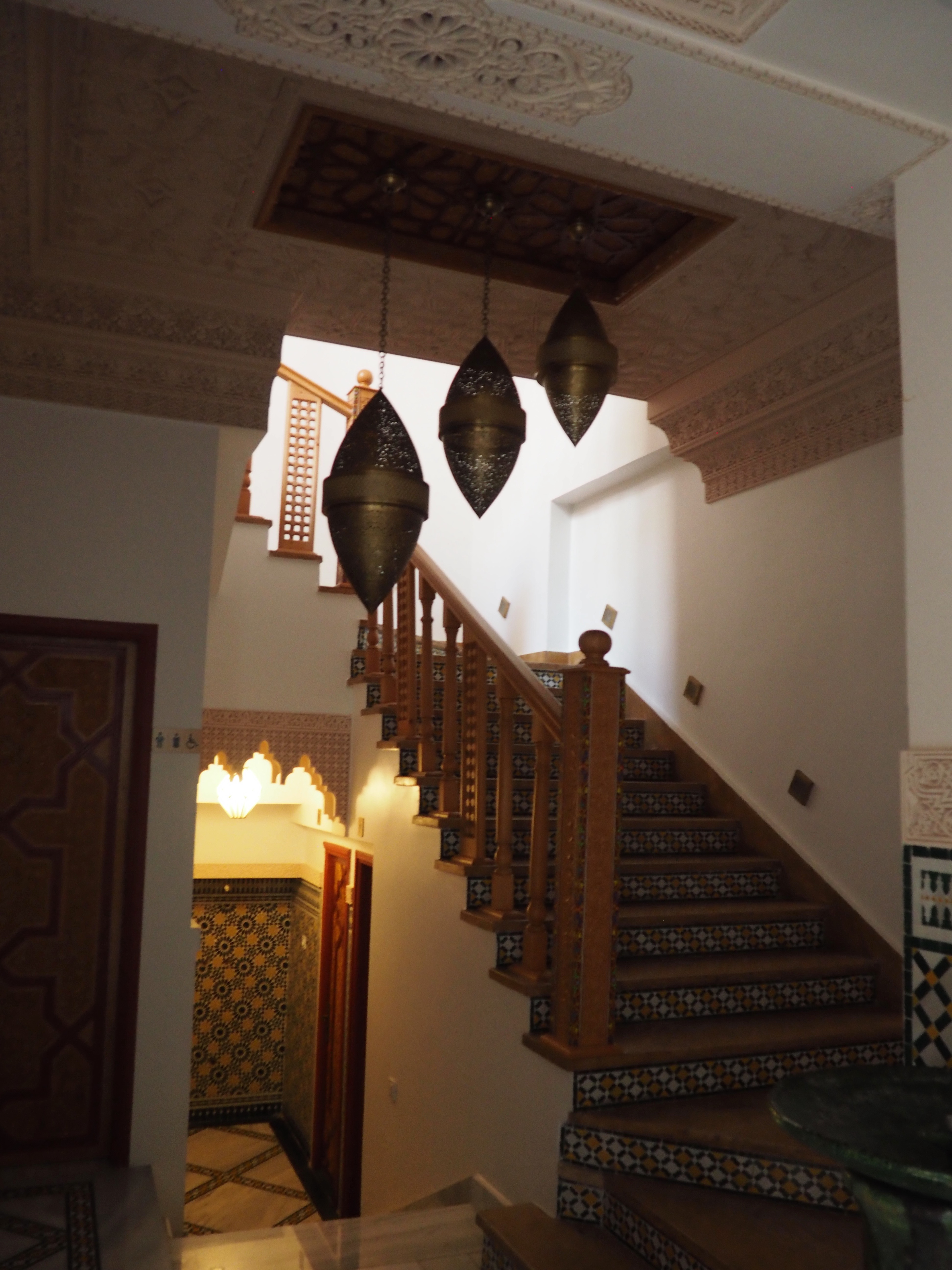 Bank al-Maghrib-Tanger, Medina - <p>Interior view of a staircase</p>