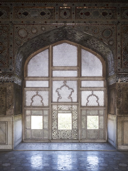 Lahore Fort Complex: Shish Mahal - Lahore Fort Complex, Shish Mahal, north chamber, marble screen in north wall