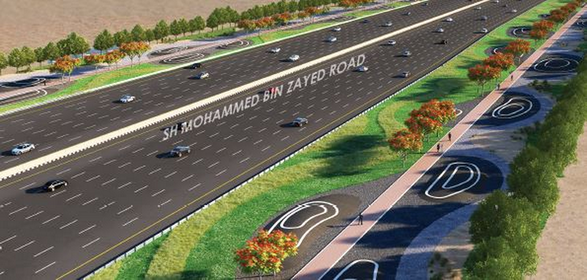 Expo 2020 Dubai Road Landscaping 