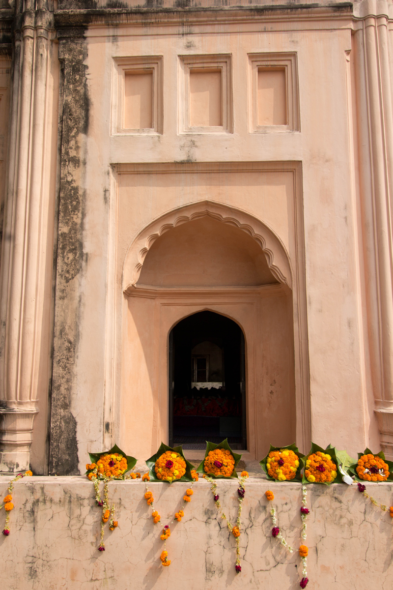 Gateway on west façade