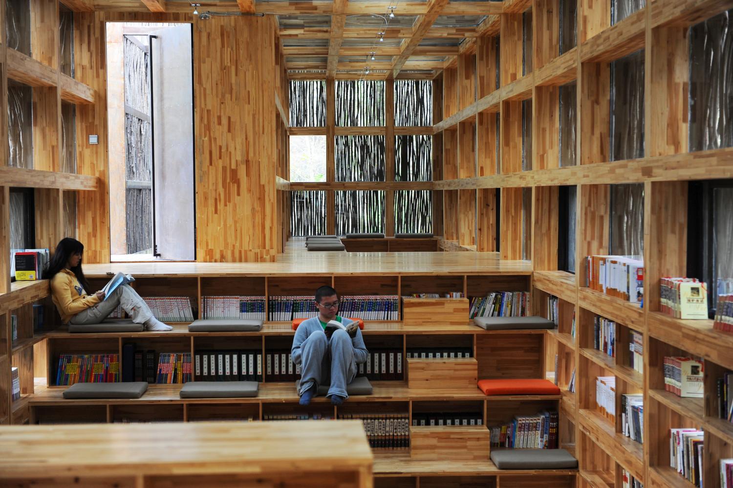 Liyuan Library - Interior view