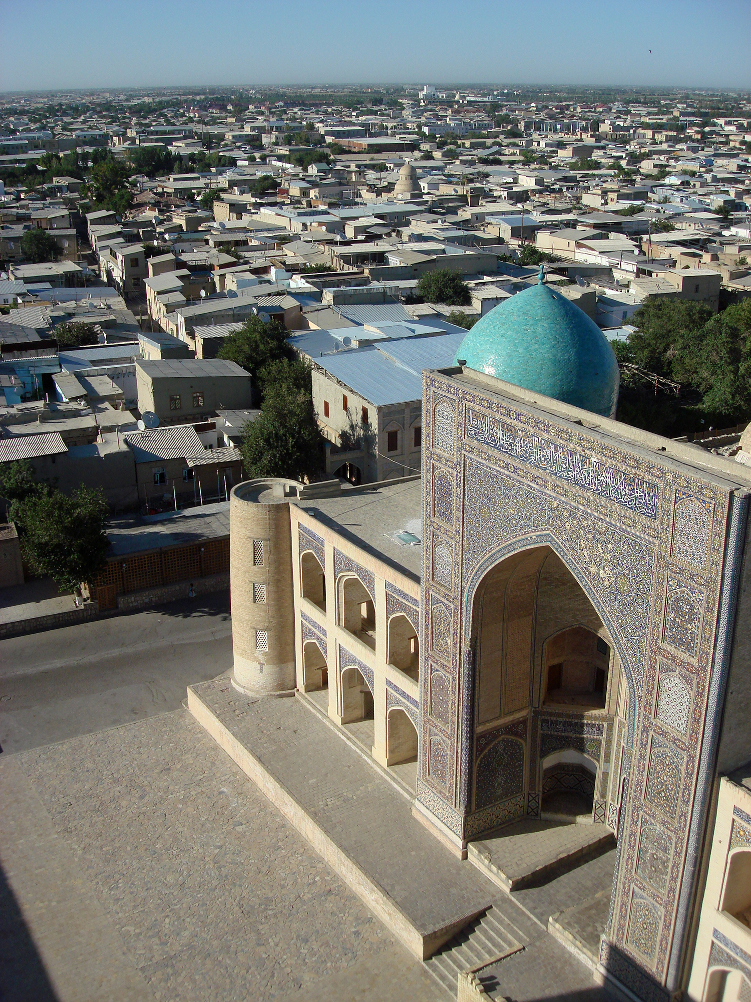 Panoramic view of Bukhara (current state)
